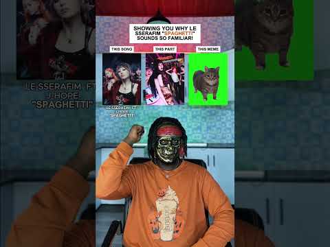 Showing You Why LE SSERAFIM "SPAGHETTI" Sounds So Familiar #shorts #music #lesserafim