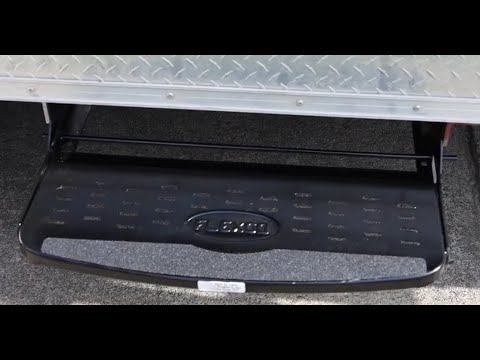 Cargo Trailer to Camper Conversion - Step Installation