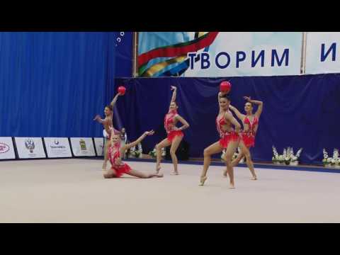 Сборная команда ГУ г.Москва - 3 мяча и 2 скакалки