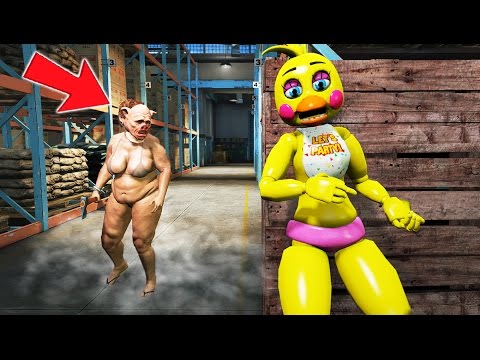 CAN THE ANIMATRONICS HIDE FROM THE MONSTER? (GTA 5 Mods FNAF Funny Moments) RedHatter