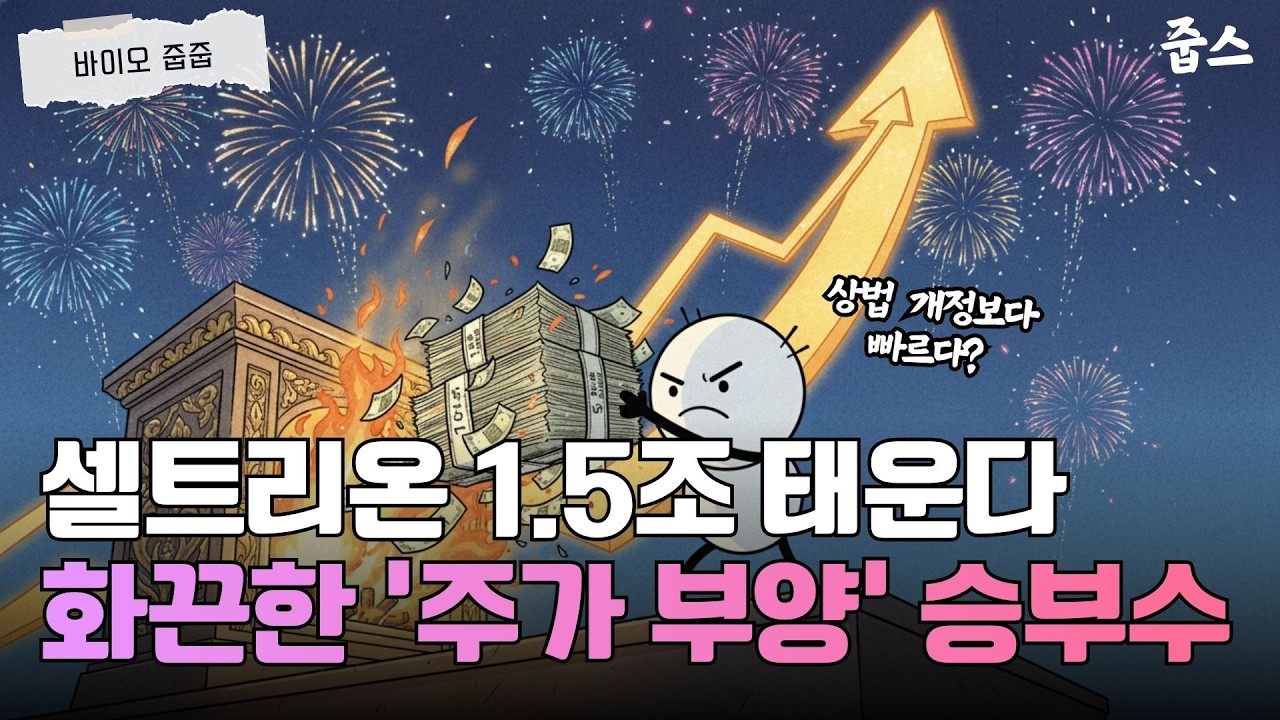 지금 셀트리온에 무슨 일이? 호재 3가지 5분 요약