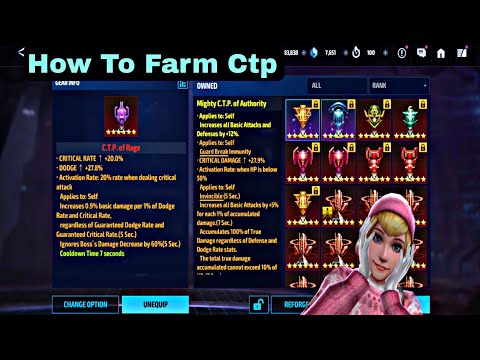 How To Farm Ctp - Marvel Future Fight
