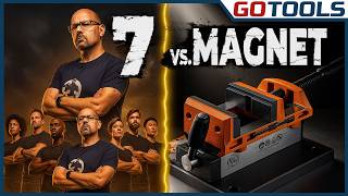 7800 N !! Diese Kraft vom Fein Versamag Magnetschraubstock ist verrückt. Sie selbst..