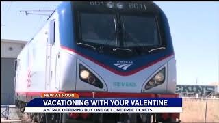 Amtrak offering buy one ticket, get one free