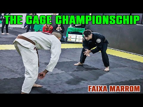 JIU JITSU - FAIXA MARROM - THE CAGE CHAMPIONSCHIP - MATHEUS MACEDO VS ROGERIO ELOI