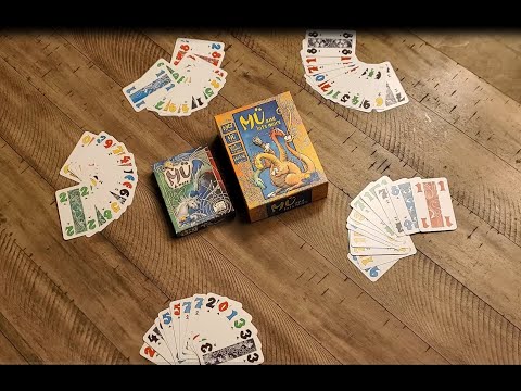 Quick overview of Mu, a trick-taking partnership card game for 4-6 players.