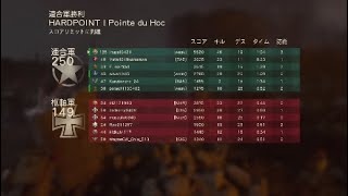 ［CoD:WW2］ weak クランが行くハードポイント　　MP40のヒロイックいいね
