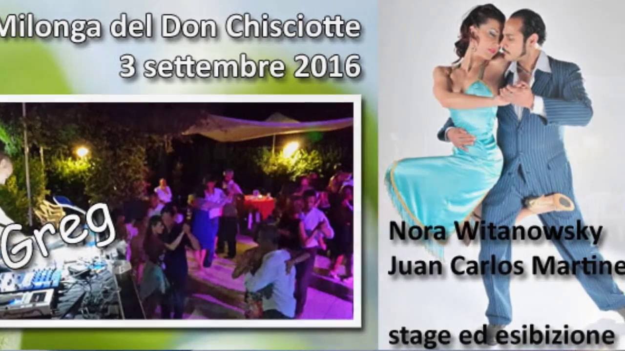Milonga del don Chisciotte - Nora Witanowsky e Juan Carlos Martinez  1/4