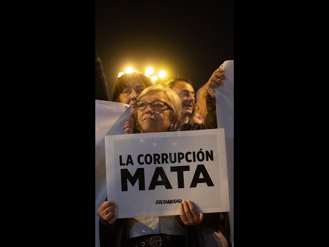 Protesters demand answers after deadly train crash in Spain