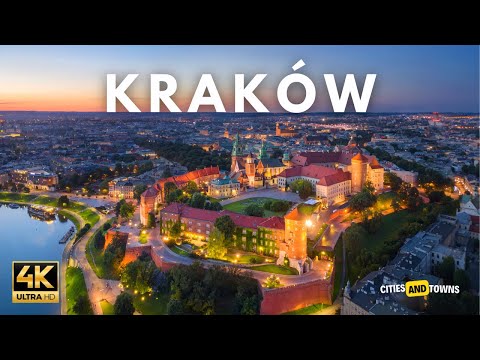 Kraków, Poland 🇵🇱 in 4K ULTRA HD | Top Places To Travel | Video by Drone