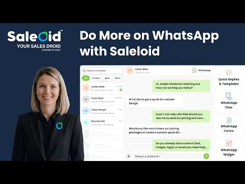 Do More on WhatsApp with Saleloid