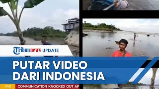 Viral Berita TV Australia Comot Video YouTuber Indonesia Dikejar Ombak saat Beritakan Tsunami Tonga