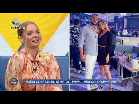 Stirile Kanal D(08.10.2021) - Maria Constantin si Metoo, primul videoclip impreuna | Editie de pranz