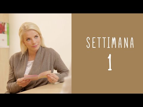 Calendario della gravidanza - settimana 1