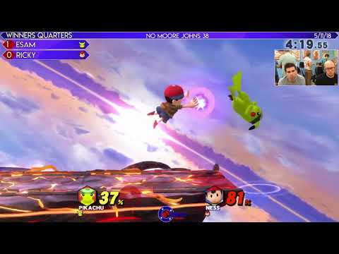 No Moore Johns 38 WQ: ESAM (Samus/Pikachu) vs Ricky (Ness/Toon Link)