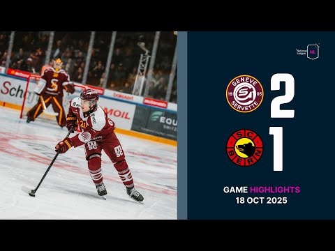 Genève-Servette HC vs. SC Bern - Game Highlights
