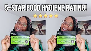 I GOT A FIVE STAR FOOD HYGIENE RATING for my cake business 🇬🇧🎂! |Home baking business |Home baker