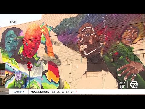 BLKOUT Walls Festival in Detroit aims to highlight Black artists from around the country