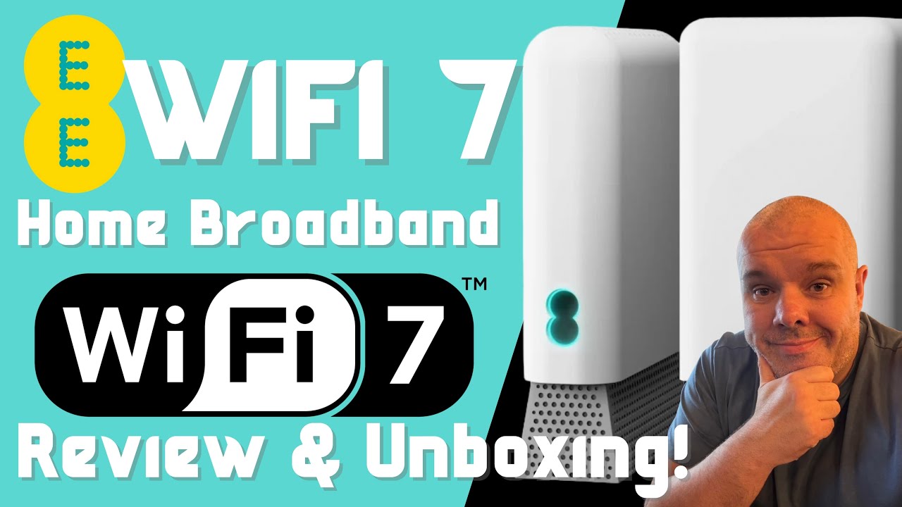 OUR NEW HOME BROADBAND IS AWESOME! EE WiFi 7 Review/Unboxing. 