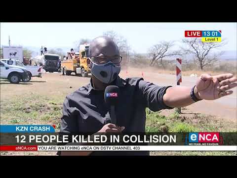 13 people dead in taxi and tanker crash