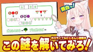 【なぞとき】謎解き選手権開催！ホロライブ＆にじさんじ　#天使ちよむ