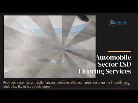 Electrostatic discharge flooring services