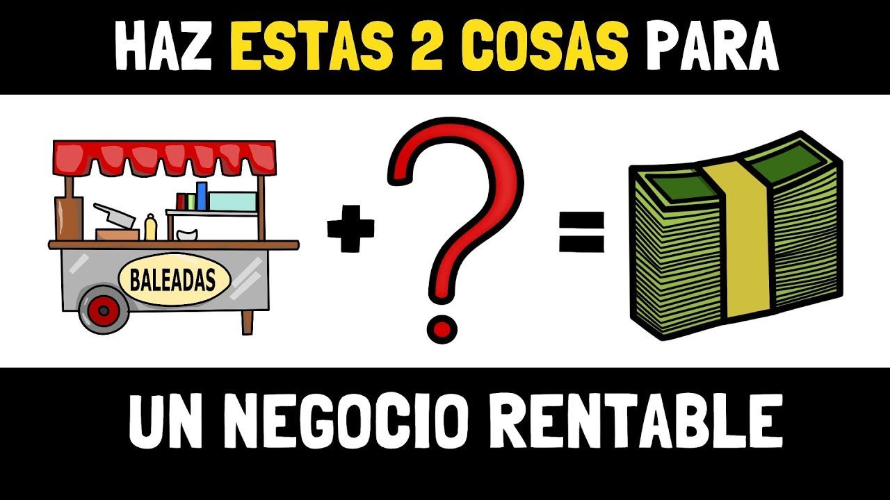 Usa estas 2 COSAS para tener un negocio EXITOSO