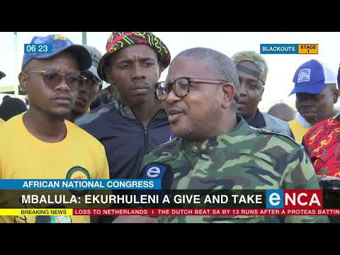 ANC Ekurhuleni a give and take Mbalula