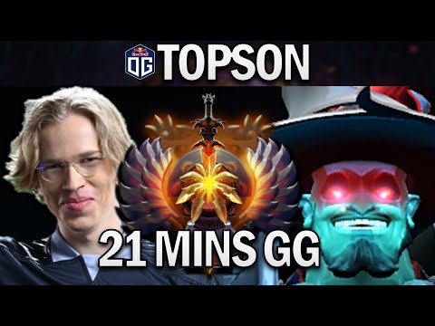 OG.TOPSON STORM SPIRIT - 21 MINS GG - DOTA 2 7.28 GAMEPLAY