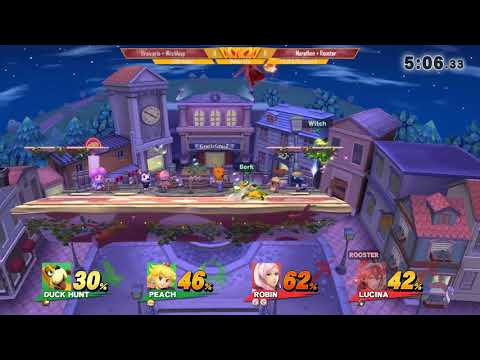 PFG 4: Marathon/Rooster vs. Braicario/Witchloop - SSB4 Doubles WQ