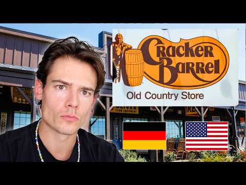 Deutscher geht zu Cracker Barrel