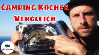 Camping Kocher Vergleich - Wer kocht schneller? Keramik - oder Standardkocher?