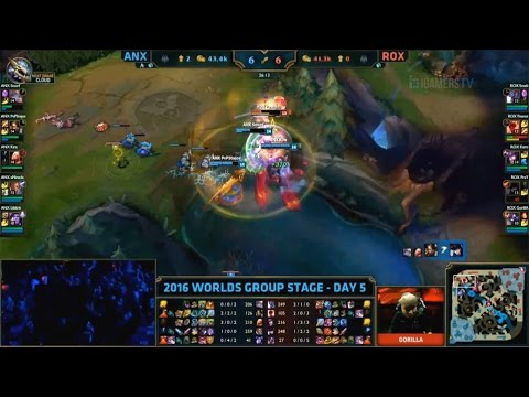 2016/10/7直播 - 小組賽W2D1 - 英雄聯盟2016世界大賽