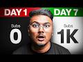 How To Get 1000 Subscribers In 7 Days Koi Nahi Batayega