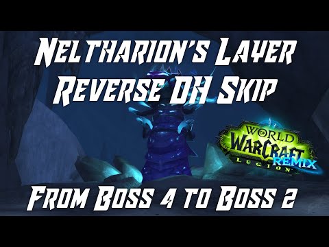 WoW Legion Remix Neltharion's Lair REVERSE Skip as Demon Hunter