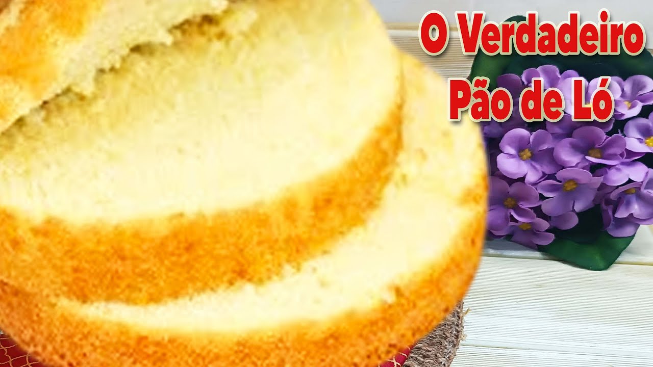 São apenas 3 ingredientes para fazer o melhor Pão de Ló! Segredo para não murchar!!!