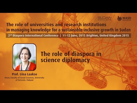 The role of diaspora in science diplomacy
