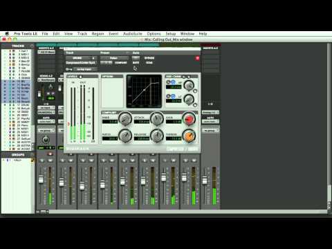 Using Subgroups In Pro Tools