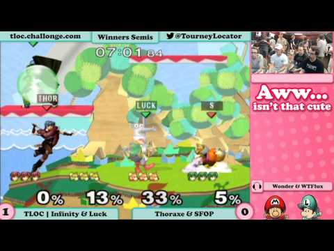 AITC Melee - TLOC | Infinity & Luck vs Thoraxe & SFOP - Winners Semis