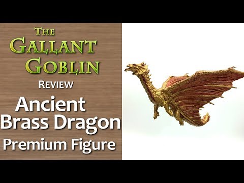 Ancient Brass Dragon - Tyranny of Dragons Premium Figure - D&D Miniatures Icons of the Realms