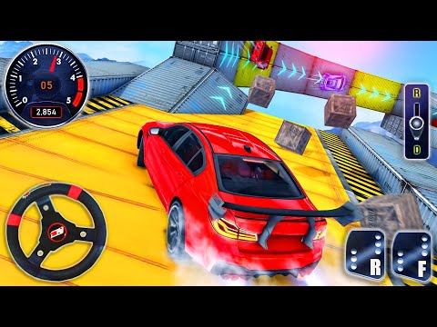 Mega Ramp Car Stunts Simulator 2021 - Impossible Car Tracks Racing 3D - Android GamePlay #2