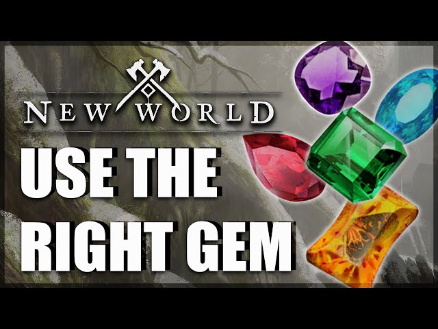 New World gems - How to get gems in New World and what each gem does