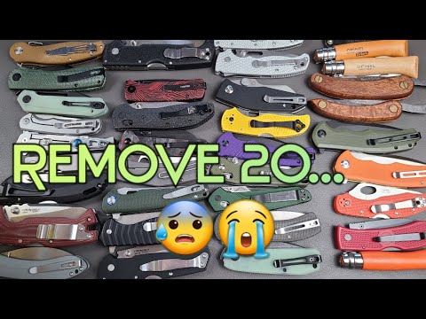 🔪 My Knife Collection (Culling the Herd, 20 are leaving)