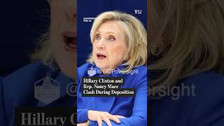 Hillary Clinton and Rep. Nancy Mace Clash During Deposition