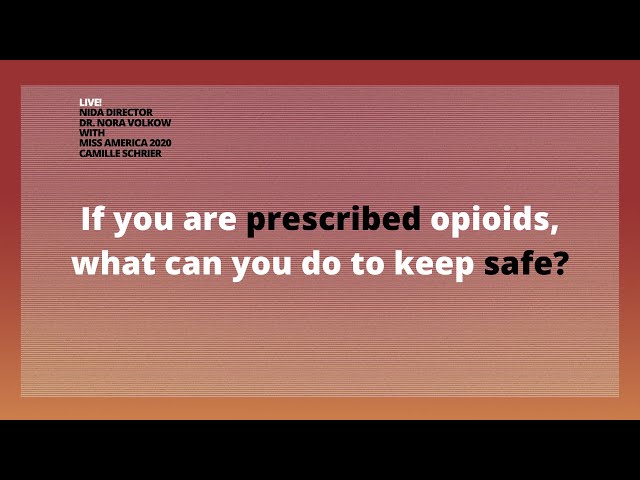 If you are prescribed opioids, what can you do to keep safe?