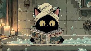 Cat Jazz Relax Background Music for Study and Sleep | Calm & Peaceful Ambience