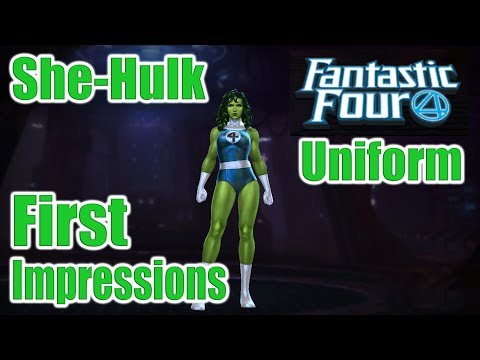 She-Hulk's Fantastic Four Uniform First Impressions (MFF)