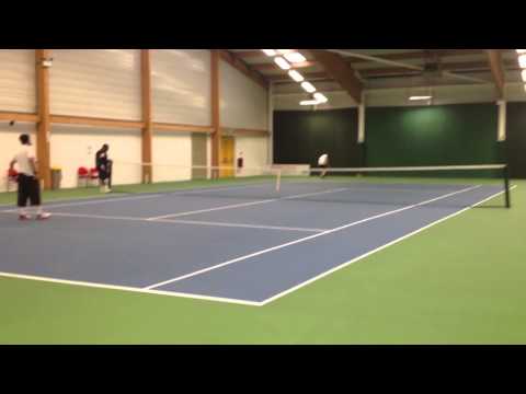 David V's Arif in the City of Leeds Open VI Tennis Tourname