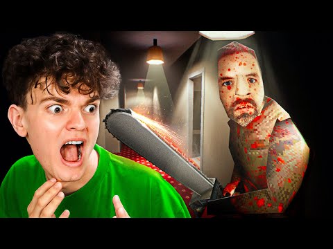 Crazy serial killer is chasing me through the HOTEL 🏨🔪