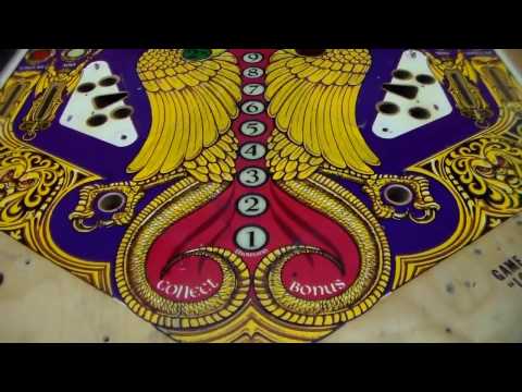 Bally's 1978 Lost World Pinball - Repair Video #2 - Touching up the Playfield